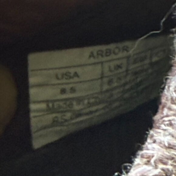 Vionic Arbor Slip-On Orthotic Water Resistant Clog, Purple Grape color, Size 8.5 - Picture 10 of 10